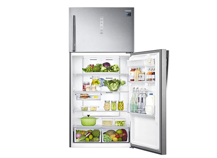Samsung Refrigerator, NoFrost, Water Dispenser, 2 Doors, 30 Ft, Silver