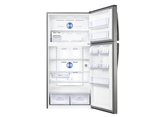 Samsung Refrigerator, NoFrost, Digital, 16 Ft, Silver