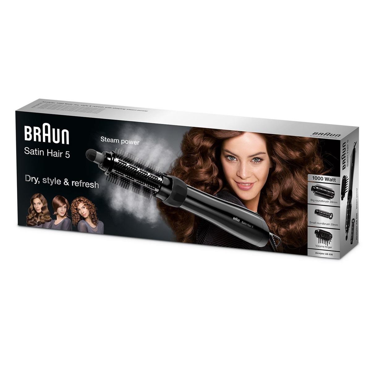 Braun Satin Hair 5 Air styler with style refreshing steam
