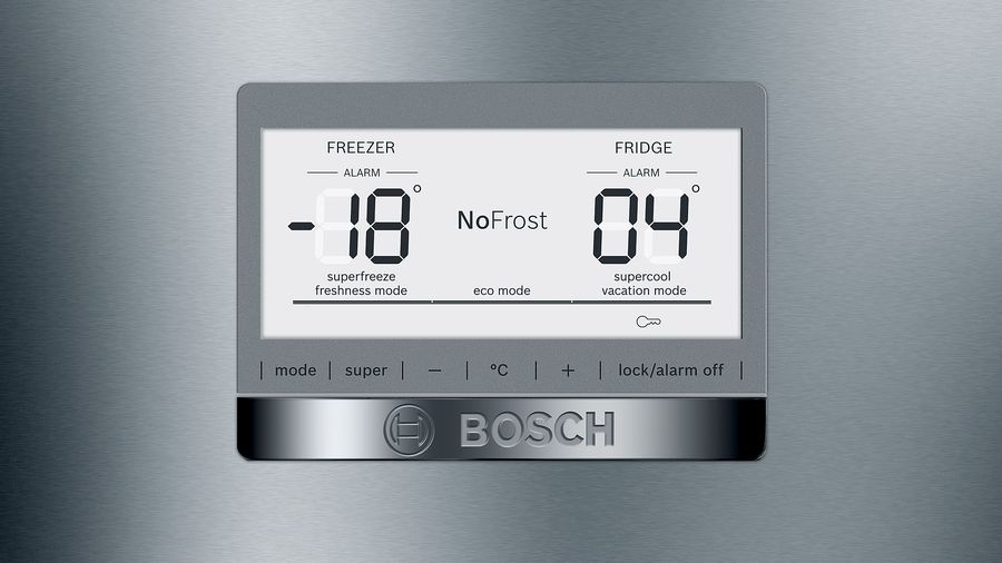 Bosch Combi Refregirator, NoFrost, 578 L, Inox