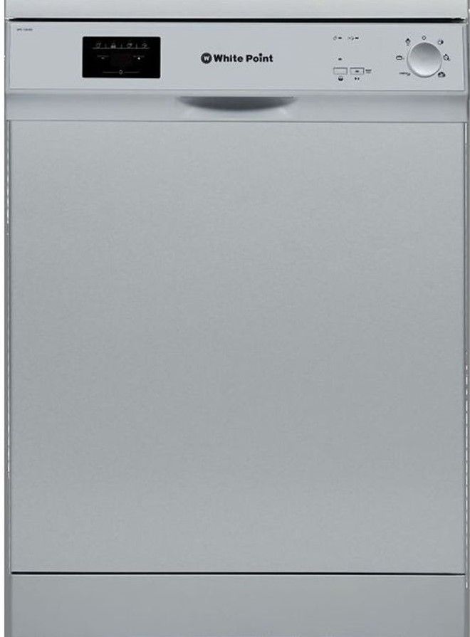 White Point Dishwasher, 10 Place Settings, Silver