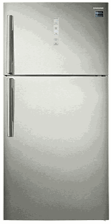 Samsung Refrigerator, NoFrost, 2 Doors, 25 Ft, Silver