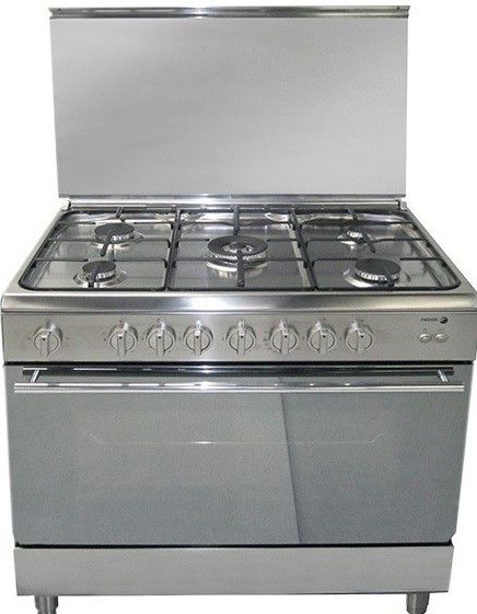 Fagor Free-standing Gas Cooker, 5 Burners, 90*60 CM, with fan