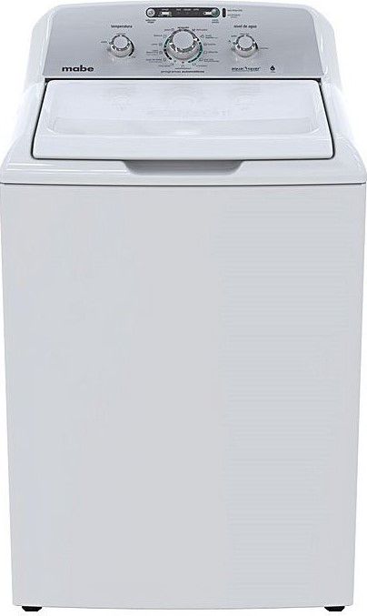 Mabe Top Loading Washing Machine, 17 KG, White