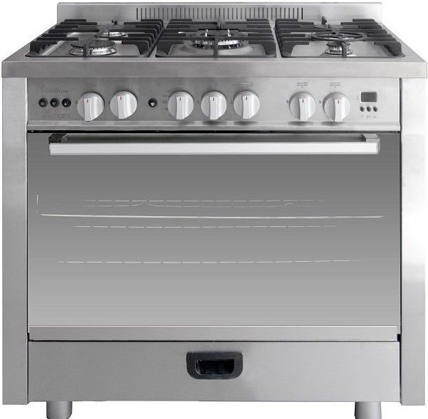 Unionaire i-Cook Smart Gas Cooker, 5 Burners, 60 * 90 CM, Stainless steel