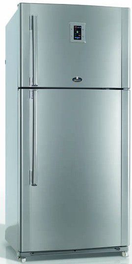 Kiriazi Premiere Metallic Refrigerator 21 FT, Silver