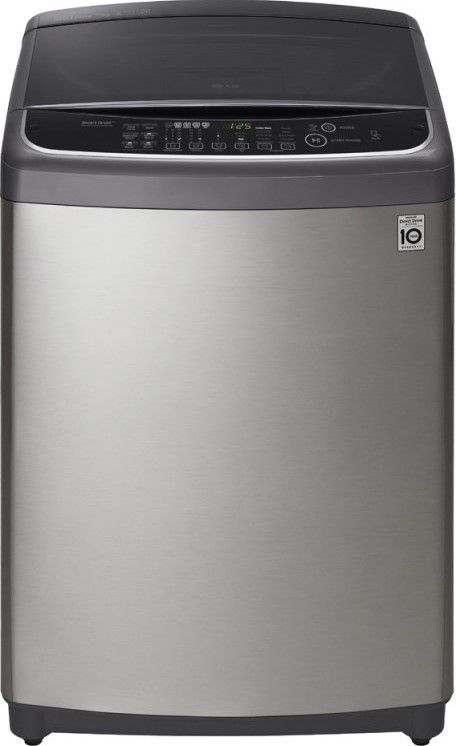 LG top loading washing machine , 19 KG , Stainless steel  Product Shelf Life 6 Years 