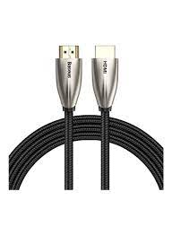 Baseus Horizontal 4KHDMI Male Adapter Cable 1m Black