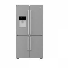 BEKO REFRIGERATOR SIDE BY SIDE  626 LITER 4 DOORS NOFROST DIGITAL touch stainless steel - Product Shelf Life 2 Years