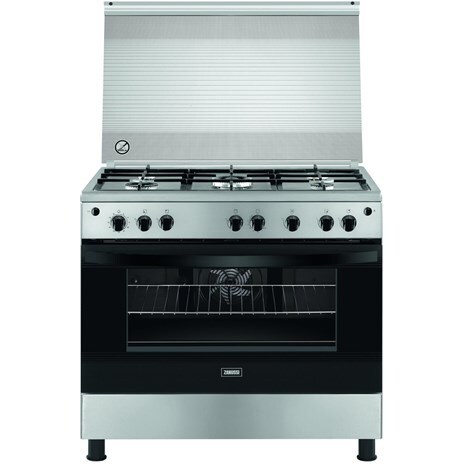 Zanussi Cool 5-burner cooker with gas oven and hob -Prouduct Shelf Life 7 years