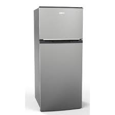 Zanussi top freezer refrigerator 437L 2-door  - Silver -Prouduct Shelf Life 7 years 