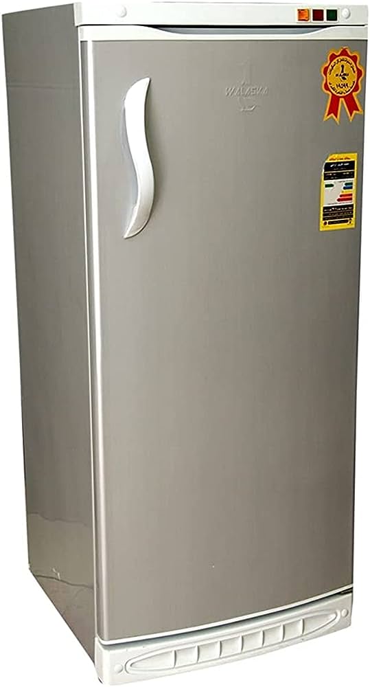 ALASKA Upright Freezer, 5 SHELVES, 220L Defrost ,silver