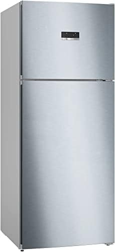 BOSCH free-standing Refrigerator with freezer at Top ,Stainless steel 