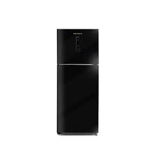 DISPLAY Premium Refrigerator 370 L , No-Frost, Digital, Glass Ribbed Black