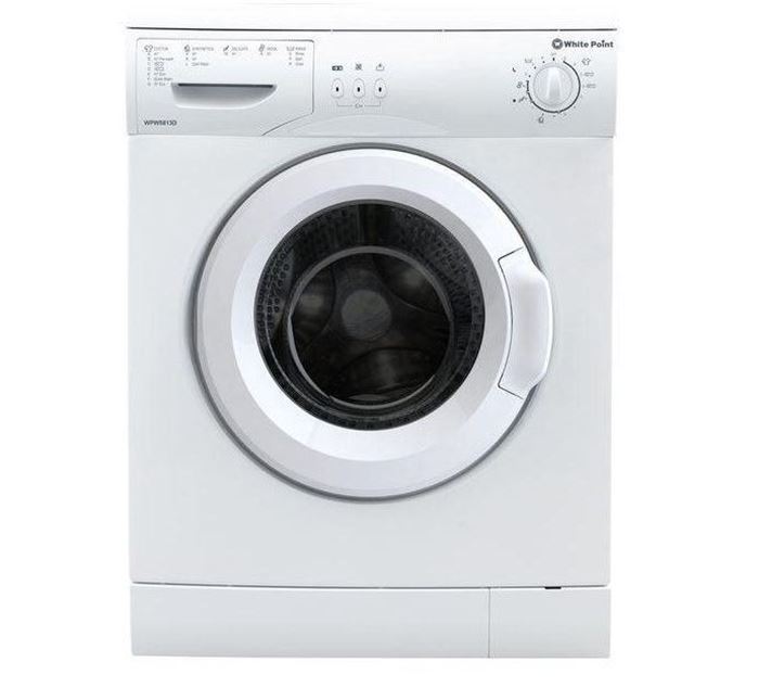 White Point Front loading washing machine, 5KG, White