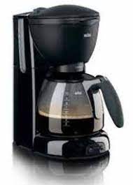 Braun CaféHouse coffee machine, capacity 10 cups, 1100 watt, Black