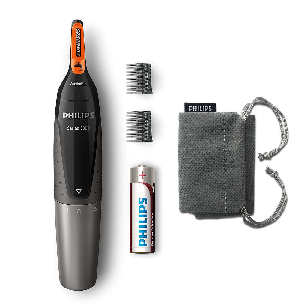 Philips Nose Trimmer Series 3000, Nose, Ear, and Eyebrow Trimmer