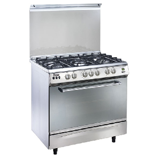 Unionaire Super stello freestand cooker , Gas, 5 Burners,60 * 90CM, Stainless steel