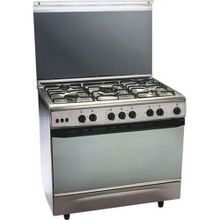 Unionaire freestand cooker , 5 Burners, 60 * 90 CM, Stainless steel