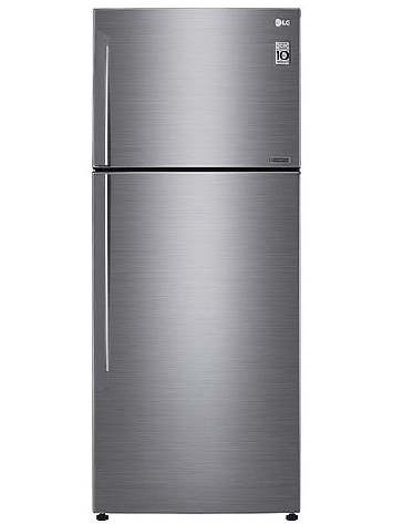 LG Digital Refrigerator, NoFrost, 24 FT, Silver Product Shelf Life 6 Years 