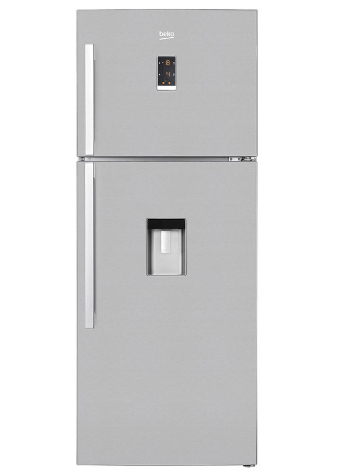 Beko Refrigerator, 2 Door, 19 FT, NoFrost, Digital with Dispenser, STS - Product Shelf Life 2 Years