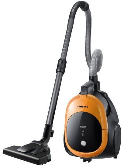 Samsung Vacuum Cleaner, 2000 Watt, Bagless, Orange