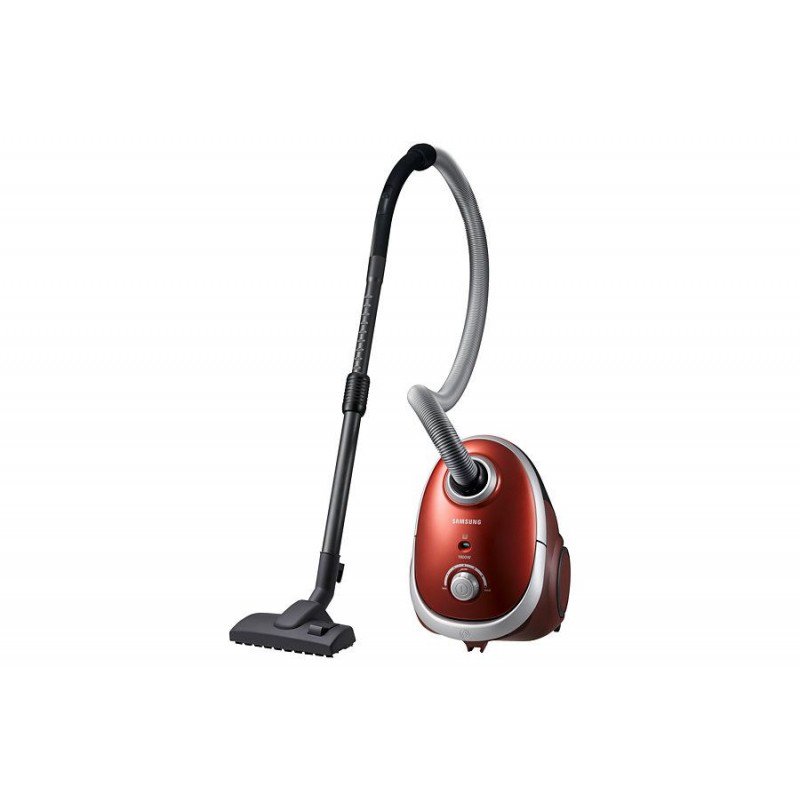 Samsung Vacuum Cleaner, 1800 Watt, Dust Bag, Red