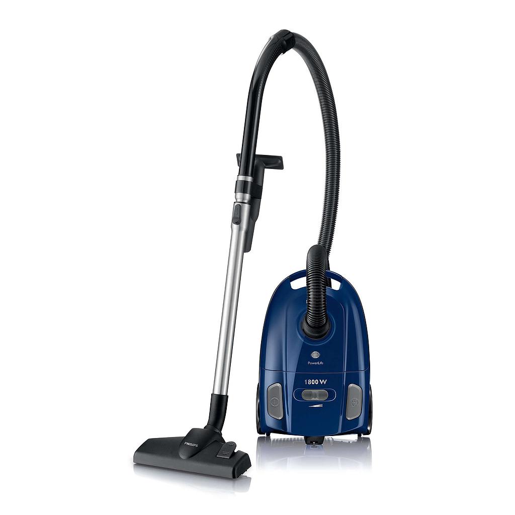 Philips Vacuum Cleaner, 1800 Watt, Blue, dust bag