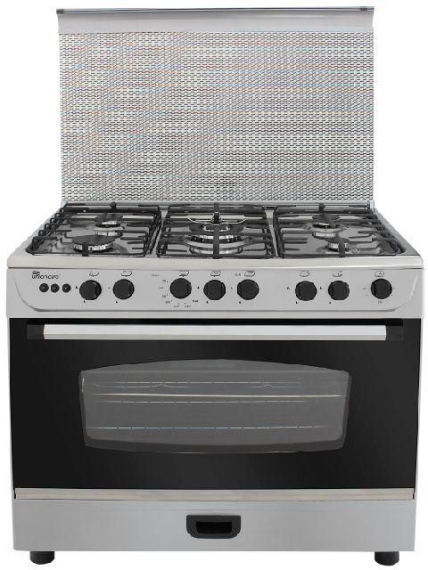 Unionaire freestand cooker , 5 Burners, 60 * 90CM, Stainless steel