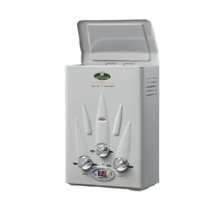 Kiriazi Gas water Heater, 5 L, White