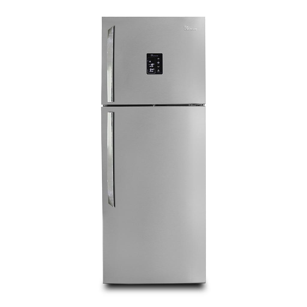Unionaire Refrigerator 14 FT No-Frost, Digital , Silver with Stainless Steel Doors