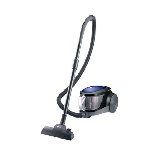 LG Bagless Vacuum cleaner, 2000 Watt, Blue Product Shelf Life 2 Years