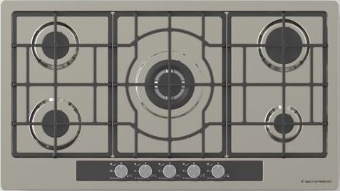 Ecomatic Gas Built-In Hob, 92 cm, Stainless Steel
