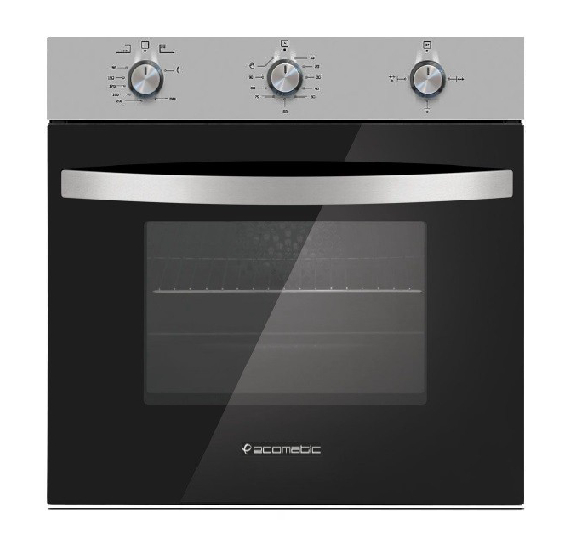Ecomatic Built-in Gas Oven, 60 cm, Stainless Steel