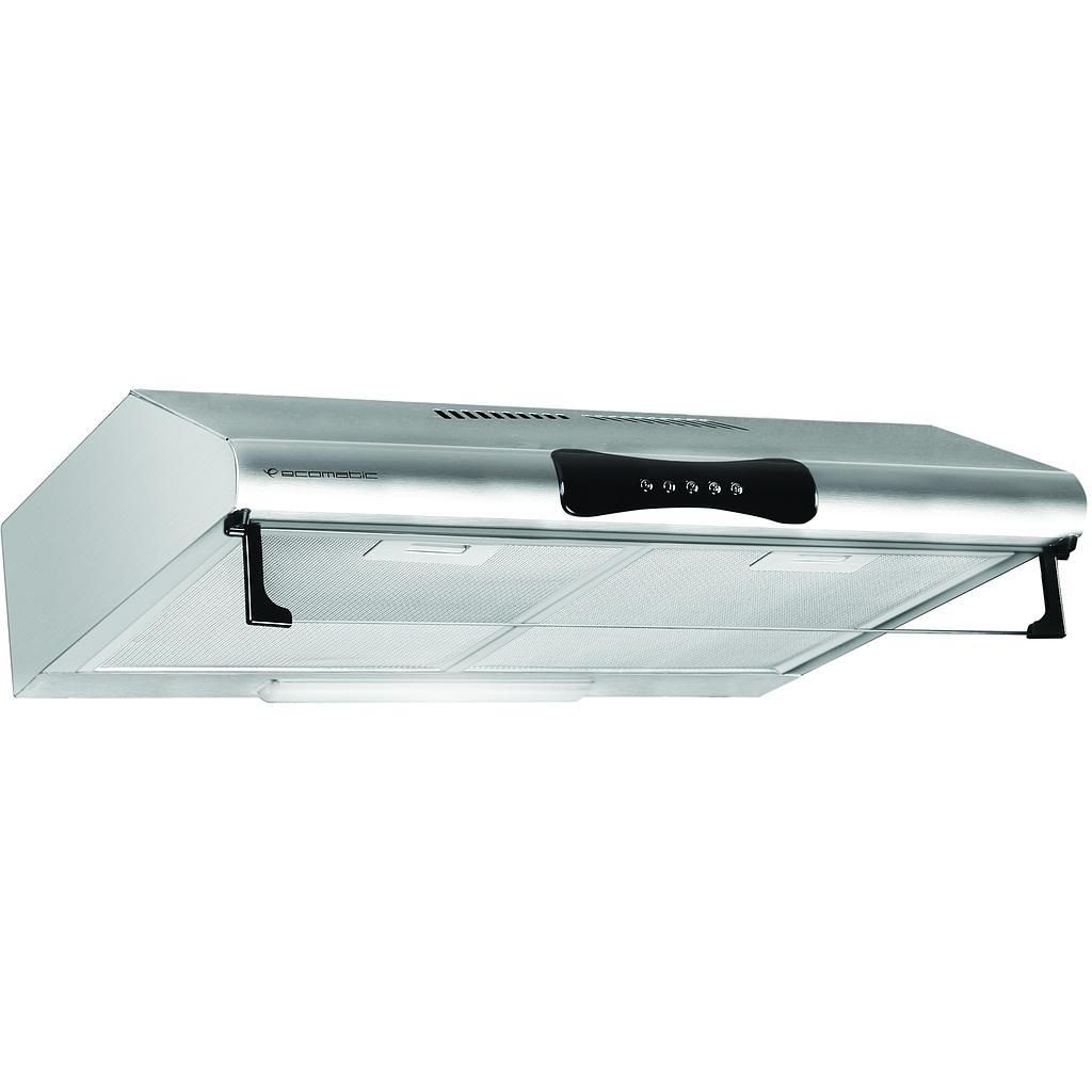 Ecomatic Flat Hood 90 cm, Stainless Steel