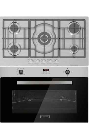 Ecomatic Built-in Set 90 cm, Gas Hob STS + Gas Oven