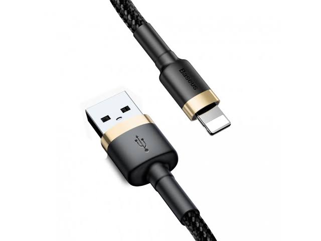 Baseus Cafule Cable USB For lightning 1.5A 2M , Gold × Black