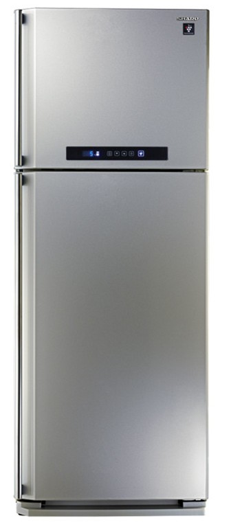 Sharp Refrigerator 18 FT, 450 L, Digital No Frost , 2 Doors, With Plasma Cluster, ChampagneProduct Shelf Life After Warranty 2 Years 