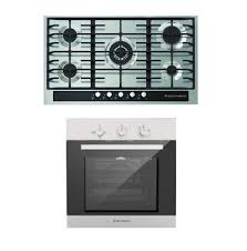Ecomatic Built-in Set, Gas Hob 90 cm STS + Gas Oven 60 cm STS