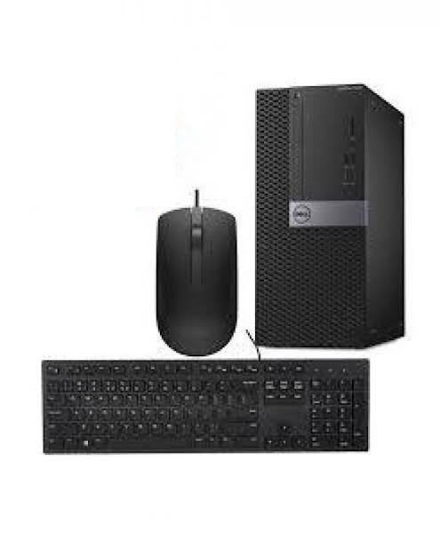 DELL PC 7050, Intel Core i7, RAM 4GB DDR4, HDD 1TB, DOS, keyboard + mouse