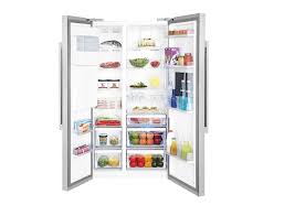 Unionaire Side by Side Refrigerator 600 L, No-Frost, Digital, Silver