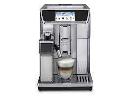 Delonghi PrimaDonna Elite Coffee Machine, 1450 Watt, Silver/Black