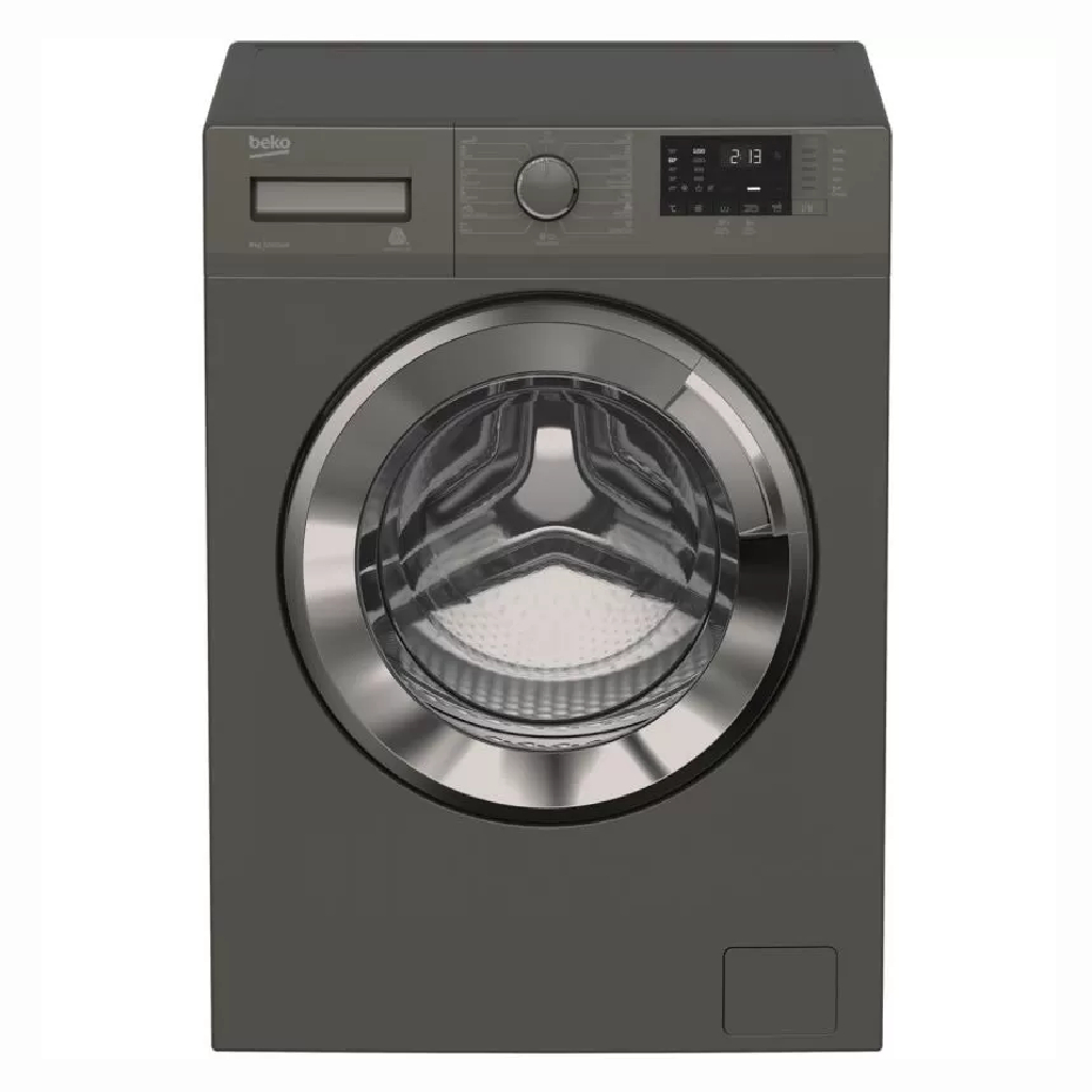 Beko Front loading washing machine 7 KG, 1000 RPM, Digital screen,Gray - Product Shelf Life 2 Years
