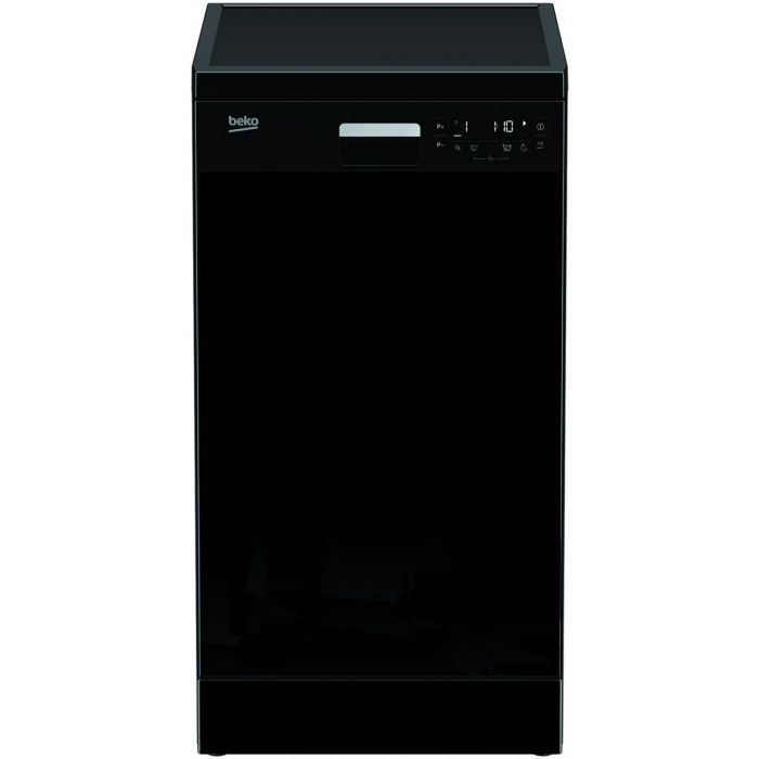 Beko Dishwasher 10 Persons, 45 cm, 6 Programs,Screen ,Black - Product Shelf Life 2 Years