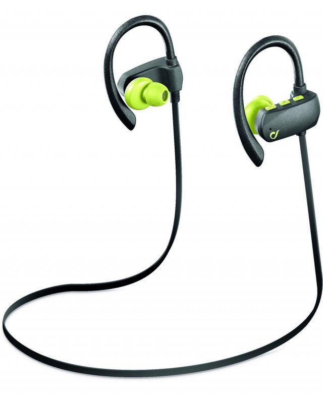 CellularLine Bluetooth Headset Grasshopper Pro, Black/Green