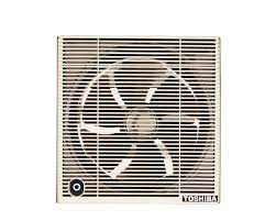 TOSHIBA Bathroom Ventilating Fan 20cm x 20cm  , With Privacy GridIn ,Brown Or Off White Color  Product Shelf Life After Warranty 1 Year