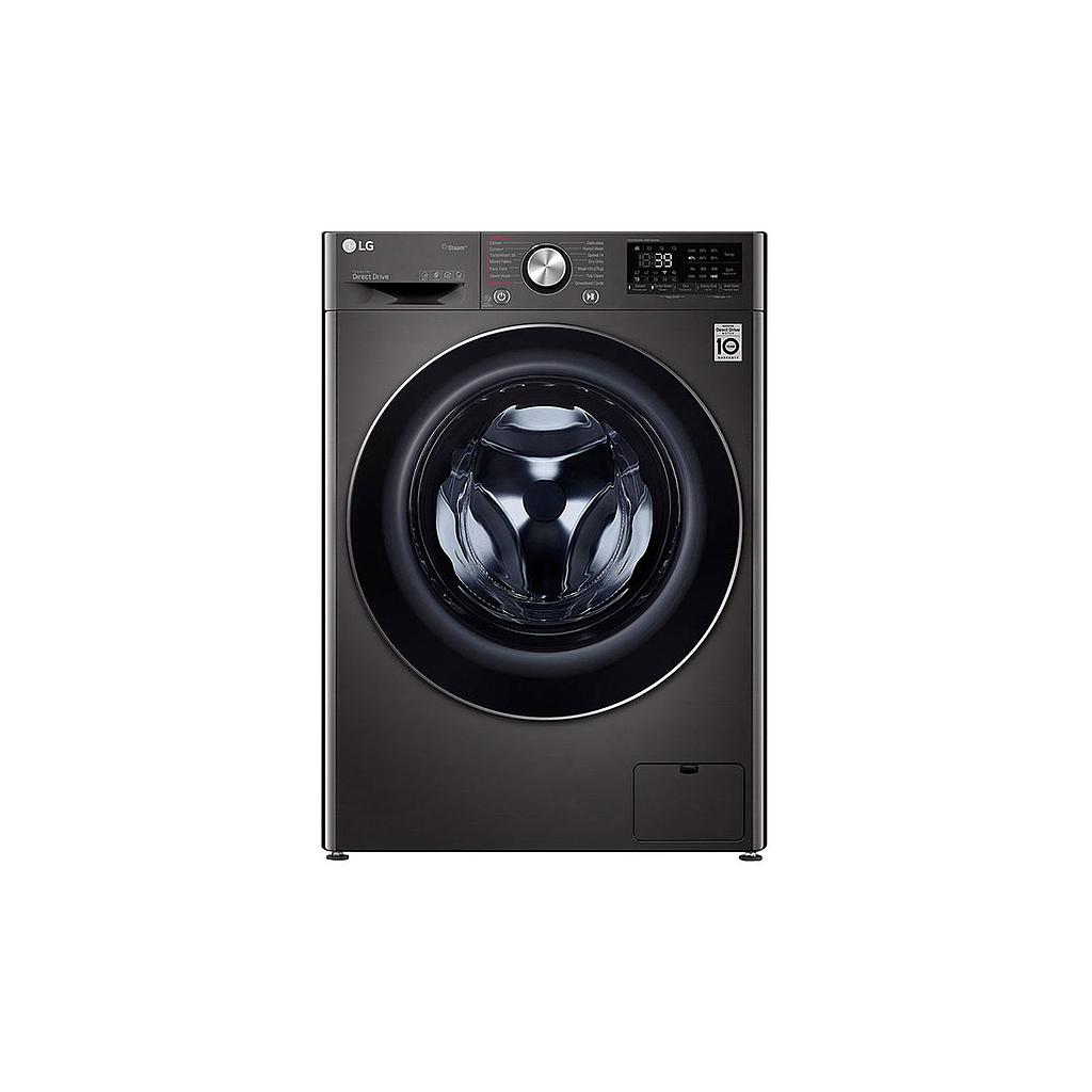 LG Front Loading Washing Machine 9KG with Dryer , Black   Prouduct Shelf Life 6 years