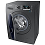 Samsung Front Loading Washing Machine, 9 KG, RPM 1400, Silver