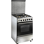 Unionaire i-Cook Gas Cooker, 4 Burners, 60 * 60 CM, Stainless steel