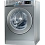 Indesit Front Loading Washing Machine 9KG with Dryer, RPM 1400, Silver